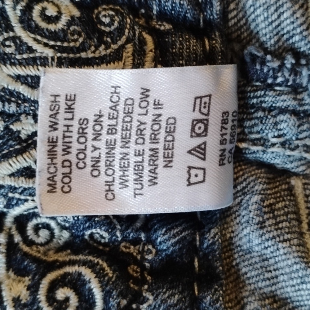 Maurices big stitch flare jeans. Size 13/14.. Great for and style for School. - Picture 10 of 14